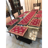 Block Printed Table Runner & Placemats