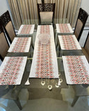 Block Printed Table Runner & Placemats