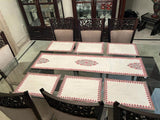 Block Printed Table Runner & Placemats