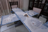 Block Printed Table Runner & Place Mats