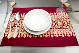 Block Printed Table Runner & Place Mats