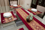 Block Printed Table Runner & Place Mats