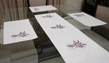 Embroidered Table Runner & Place Mats