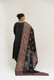 Block Painted Silk Dupatta