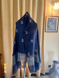 Block Printed Soft Ibex Stole