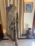 Block Printed Pashmina Shawl