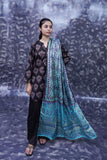 Block Painted Silk Dupatta