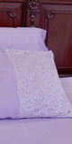 Lace Embellished Quilt Cover Set