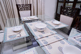 Block Printed Table Runner & Place Mats